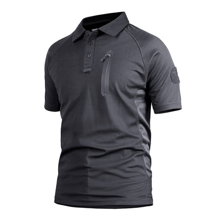 T-shirts Men Summer Short Sleeve Quick Dry Tactical Tshirts Breathable Military Army Tshirt Male Clothing-2