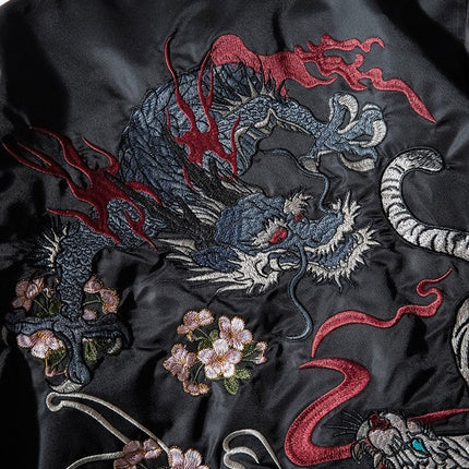 Chinese Embroidery Baseball Jacket