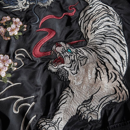 Chinese Embroidery Baseball Jacket