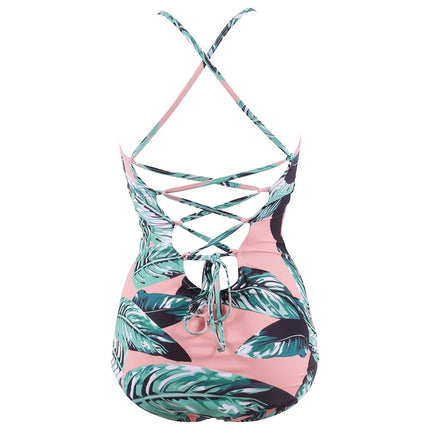 Sexy One Piece Swimsuit Push Up Swimwear Women
