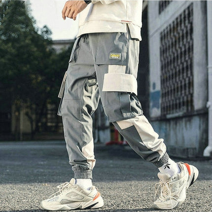 Men’s Multi-Pocket Harem Pants