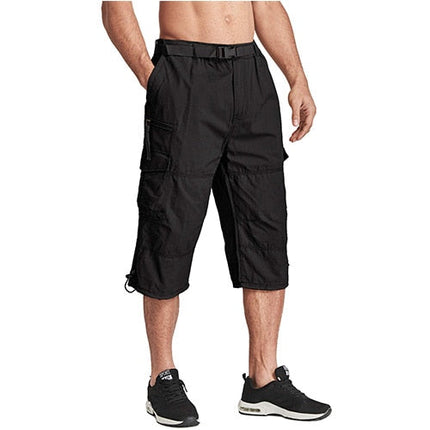 Tactical Cargo Capri Pants
