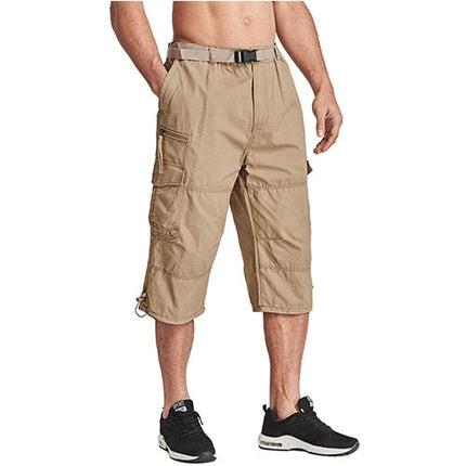 Tactical Cargo Capri Pants