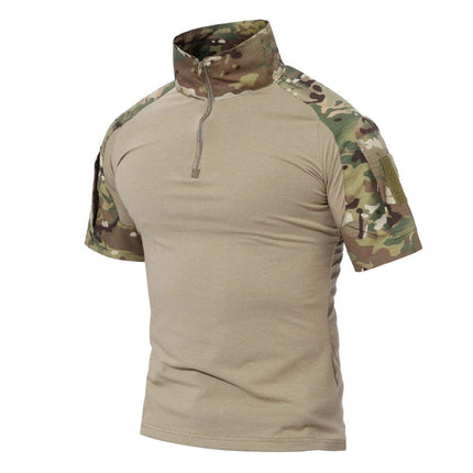 T-shirts Men Summer Cotton Tactical Tops Tees Military Style Army Breathable Paintball Security T-shirts Man Clothing-2