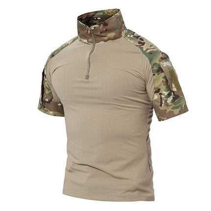T-shirts Men Summer Cotton Tactical Tops Tees Military Style Army Breathable Paintball Security T-shirts Man Clothing-3