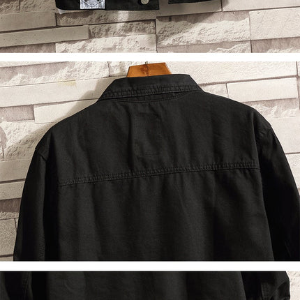 Military Style Baggy Bomber Jacket