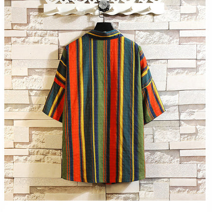 Men’s Bohemian Hawaiian Beach Shirt