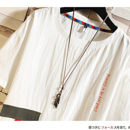 Hip Hop Funny T Shirts Men Harajuku 5XL Short Sleeve O-neck Tshirts Japanese Plus Size T shirt Male Fashion Loose Casual Tees-2