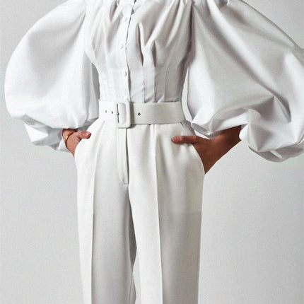 Women’s Off Shoulder Lantern Blouse