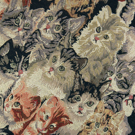 Cat Print Retro Streetwear Jacket