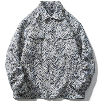 Harajuku Paisley Streetwear Jacket