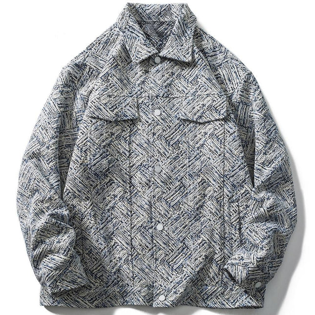 Harajuku Paisley Streetwear Jacket