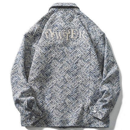 Harajuku Paisley Streetwear Jacket