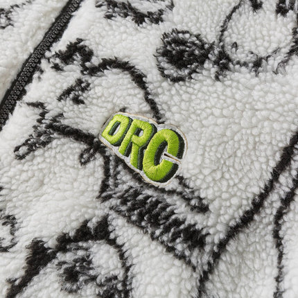 Dinosaur Graffiti Lambswool Parka