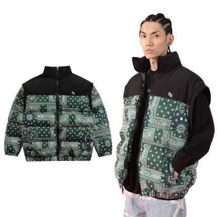 Paisley Patchwork Parka Jacket