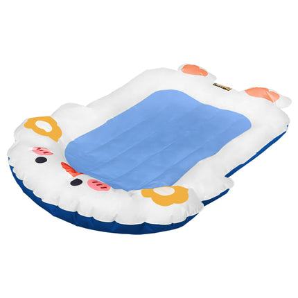 PaWz Pet Cooling Mat Dog Cat Human Size Blue
