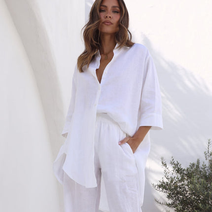 Women’s Relaxed Fit Linen Shirt