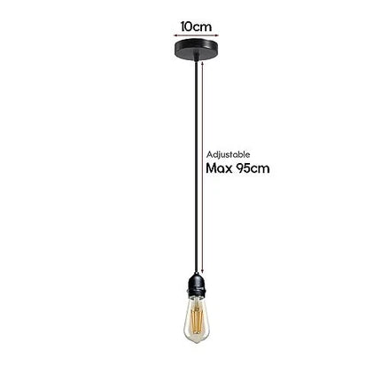 Pendant Light Fitting Ceiling Rose E27 Holder Hanging Lighting ~2419