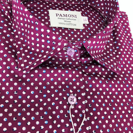 Marble Ball Cotton Casual Shirt