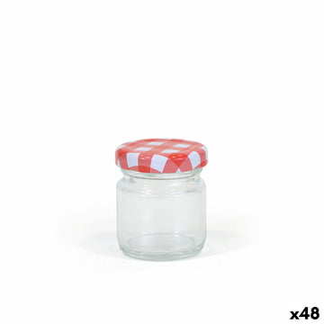 Glass Jar Mediterraneo 50 ml (48 Units)