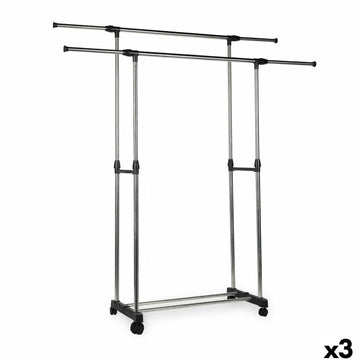 Coat Stand with Wheels Confortime (3 Units)