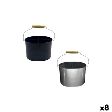 Bucket with Handle My Bar Metal 16,5 x 12,5 x 11 cm (8 Units)