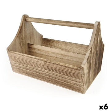 Organiser My Bar Wood 25 x 18 x 18 cm (6 Units)