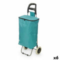 Shopping cart Kinvara Turquoise 32 L 94 x 9 x 34,5 cm (6 Units)