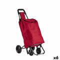 Shopping cart Kinvara Black Red 22 x 98 x 38 cm (6 Units)