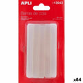 Hot melt glue  sticks Apli 10 Pieces (84 Units)