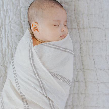 Handwoven Cotton Baby Swaddle