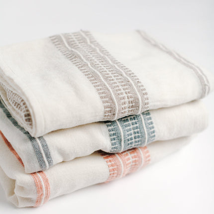 Handwoven Cotton Baby Swaddle