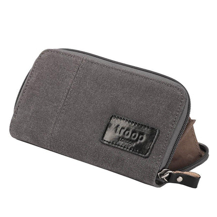 Canvas Zip Around Wallet Purse