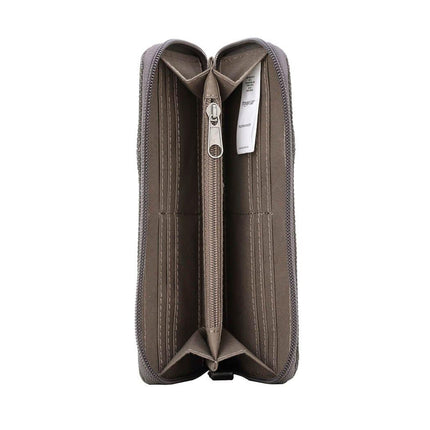 Canvas Zip Around Wallet Purse