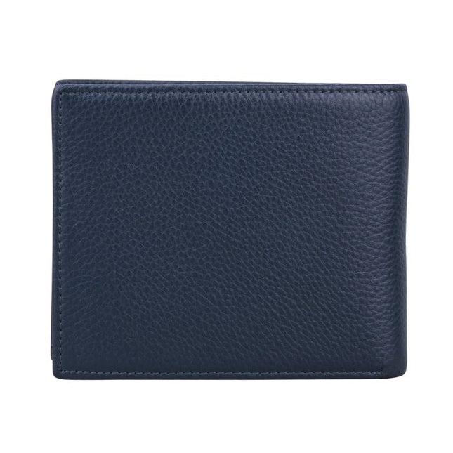Fred Bennett Navy Leather Wallet