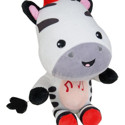 Music Box Zebra Plush