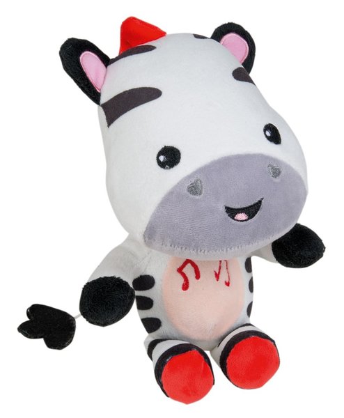 Music Box Zebra Plush